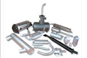 Bộ giảm âm xe nâng forklift-muffler