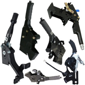 cần kéo thắng tay xe nâng Forklift handbrake lever