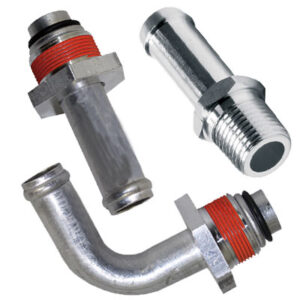 đầu nối ống dẫn dầu két nước xe nâng Radiator oil cooler connector forklift
