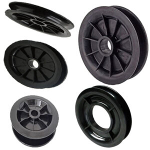 puly dẫn ống dầu thủy lực xe nângforklift hydraulic oil pipe pulley