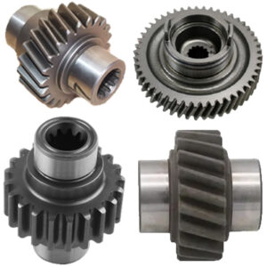 trục bánh răng bơm thủy lực xe nângforklift hydraulic pump gear shaft