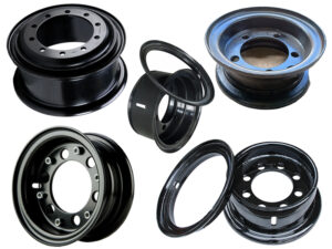 mâm xe nâng - forklift wheel - la zăng xe nâng