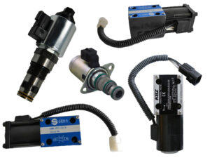 van điện từ hộp số xe nâng - solenoid hộp số xe nâng
