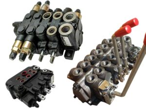 Bộ van phân phối thủy lực xe nâng- Bộ chia dầu thủy lực xe nâng