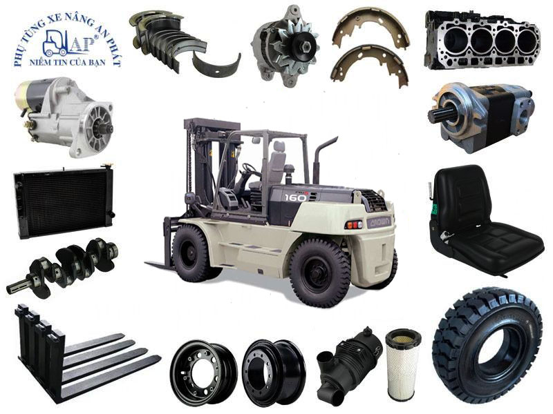 phụ tùng xe nâng crown nhập khẩu giá tốt