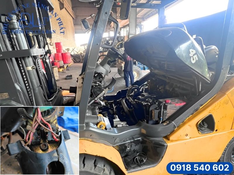 Dịch vụ sửa chữa xe nâng điện Hyster chuyên nghiệp