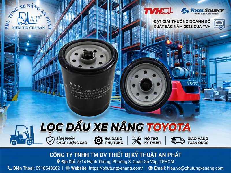 Lọc dầu Toyota TotalSource 15601-76009-71