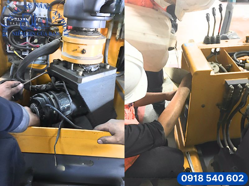Sửa chữa xe nâng điện Hyster nhanh chóng tại An Phát