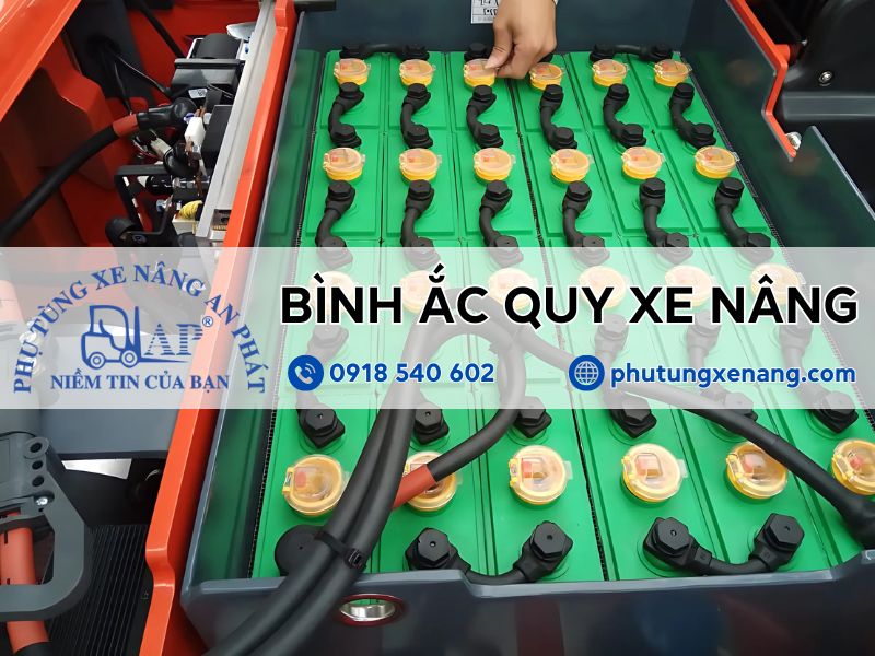 Bình ắc quy xe nâng điện TVH