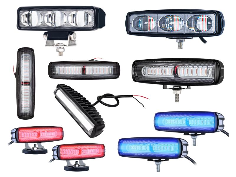 Đèn cảnh báo chiếu vạch thẳng xe nâng chính hãng