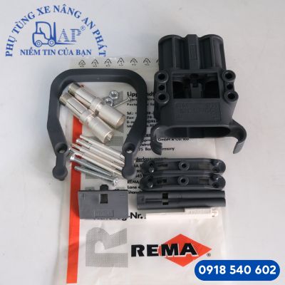Giắc cắm bình xe nâng Rema 320A 22886-401 giá rẻ
