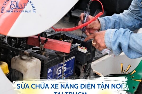 Dịch vụ sửa chữa xe nâng điện tại TPHCM nhanh chóng