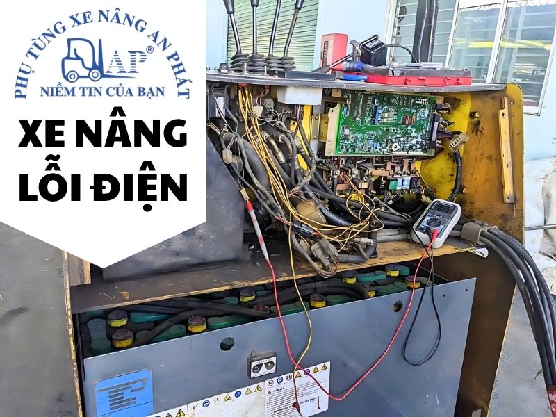 Xe nâng lỗi điện