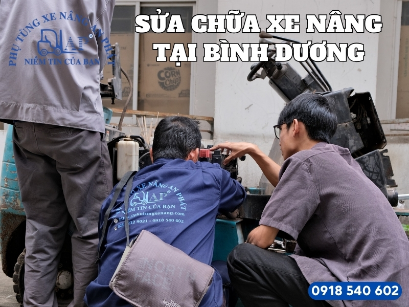 Sửa xe nâng bình dương