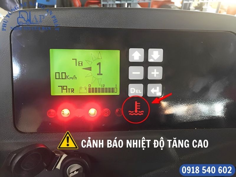 Đừng bỏ qua 5 cảnh báo khi động cơ xe nâng gặp vấn đề 10 Cảnh báo động cơ xe nâng quá nhiệt