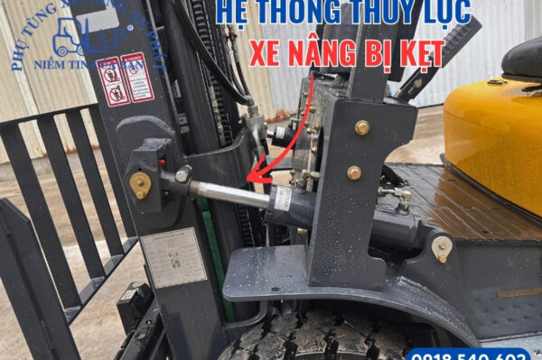 Hệ thống thủy lực bị kẹt