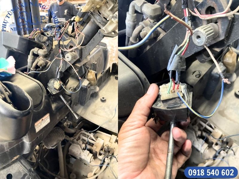 Kiểm tra - Bọc dây điện ngắt mạch