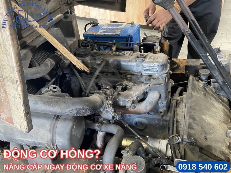Lợi ích khi nâng cấp và thay thế phụ tùng xe nâng chính hãng 9 Kiểm tra - Đại tu động cơ xe nâng hàng tận nơi