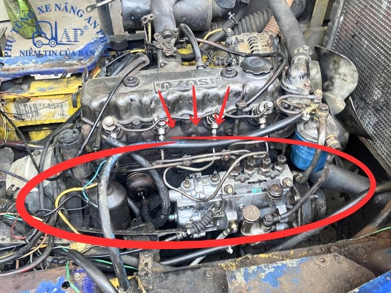 An Phát - Địa chỉ khắc phục sự cố xe nâng tại chỗ uy tín 8 Kiểm tra - Khoanh vùng sự cố khẩn cấp trên xe nâng