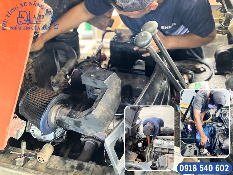 Đừng bỏ qua 5 cảnh báo khi động cơ xe nâng gặp vấn đề 12 Nghiệp vụ sửa chữa động cơ xe nâng định kỳ