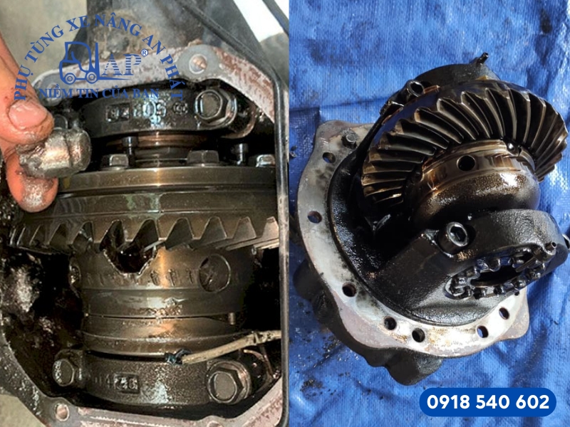 Sửa chữa bộ vi sai xe nâng trọn gói