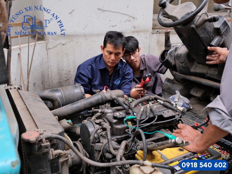 Xe nâng đề không nổ, hao nhiên liệu - Nguyên nhân do đâu? 9 Sửa chữa xe nâng đề không nổ