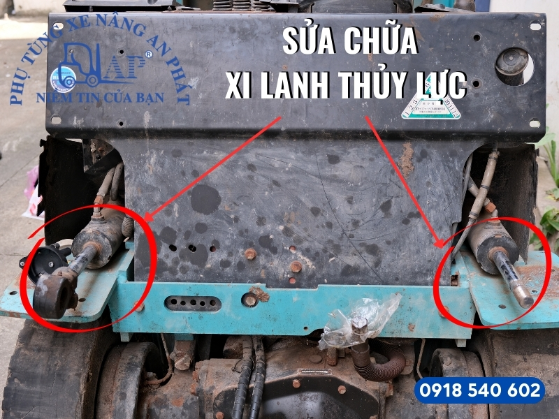 Sửa chữa xi lanh thủy lực xe nâng