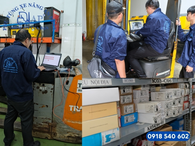 Sửa xe nâng báo lỗi cảm biến dứt điểm, hiệu quả tại TPHCM 9 Sửa xe nâng báo lỗi cảm biến