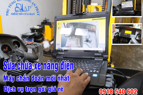 sửa chữa xe nâng điện trọn gói giá rẻ