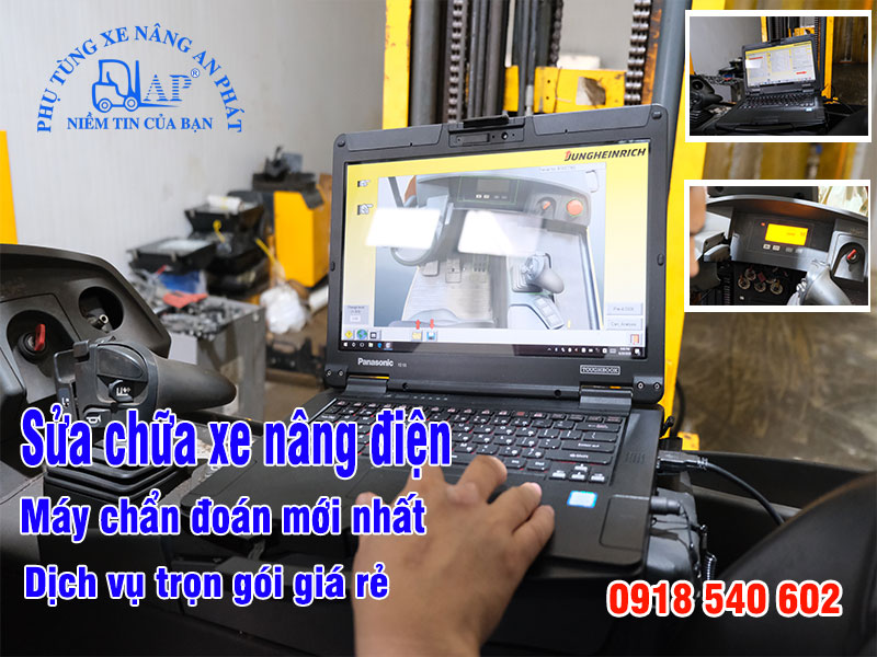 sửa chữa xe nâng điện trọn gói giá rẻ