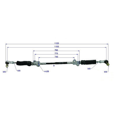 Dây số xe nâng Mitsubishi FD20-25N / FD30-35N – Mã 91E51-00600