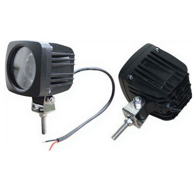 Đèn cảnh báo xe nâng LED DC10V-110V một mắt ánh sáng xanh dương