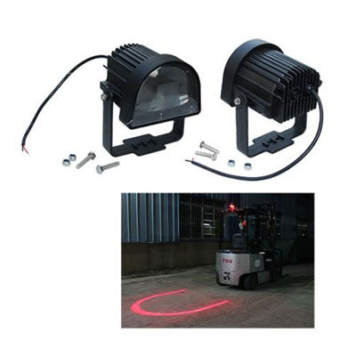 Đèn chiếu vạch chữ u xe nâng LED DC10V-80V