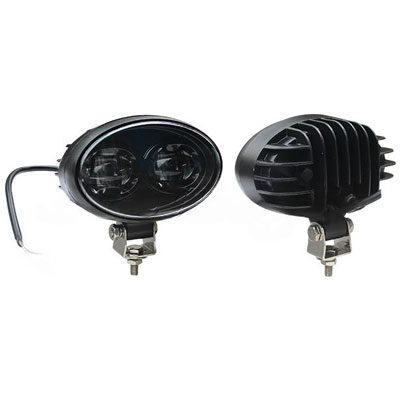 Đèn chiếu vạch LED xe nâng hai mắt vùng ánh sáng xanh DC10V-80V