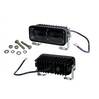 Đèn Led cảnh báo xe nâng hai mắt đỏ DC10V-110V