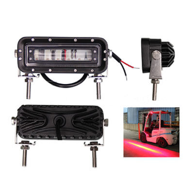 Đèn LED chiếu vạch khu vực màu đỏ DC10V-80V