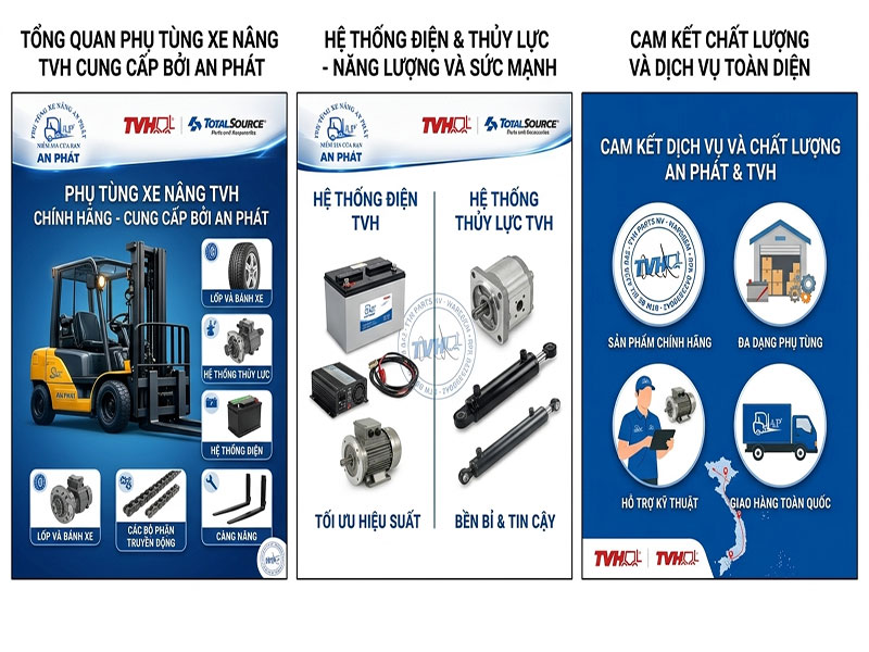 TVH Totalsource chính hãng tại Việt Nam đại lý ủy quyền An Phát