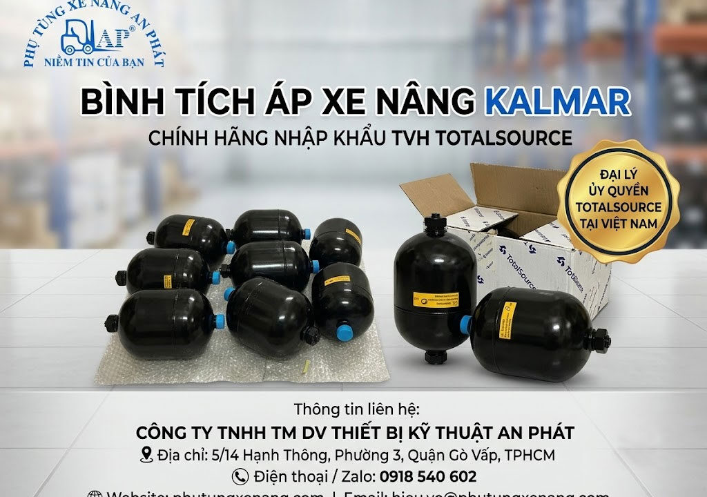 Bình tích áp thủy lực Kalmar