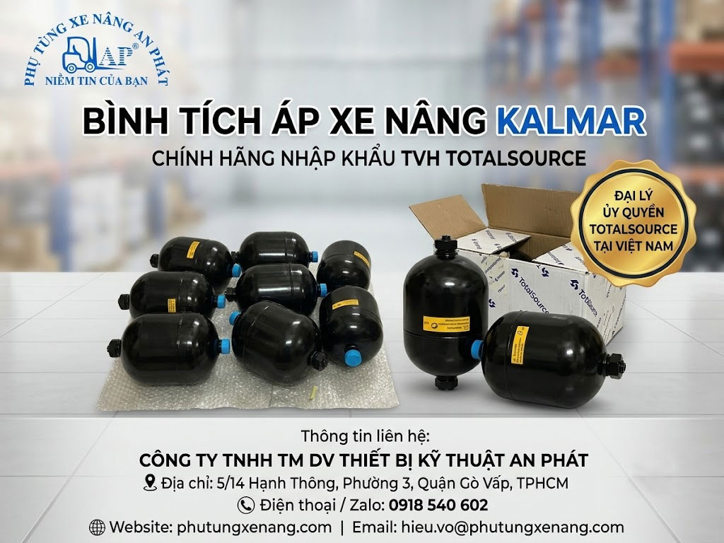 Bình tích áp thủy lực Kalmar