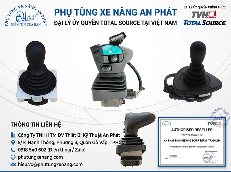Joystick xe nâng cần điều khiển