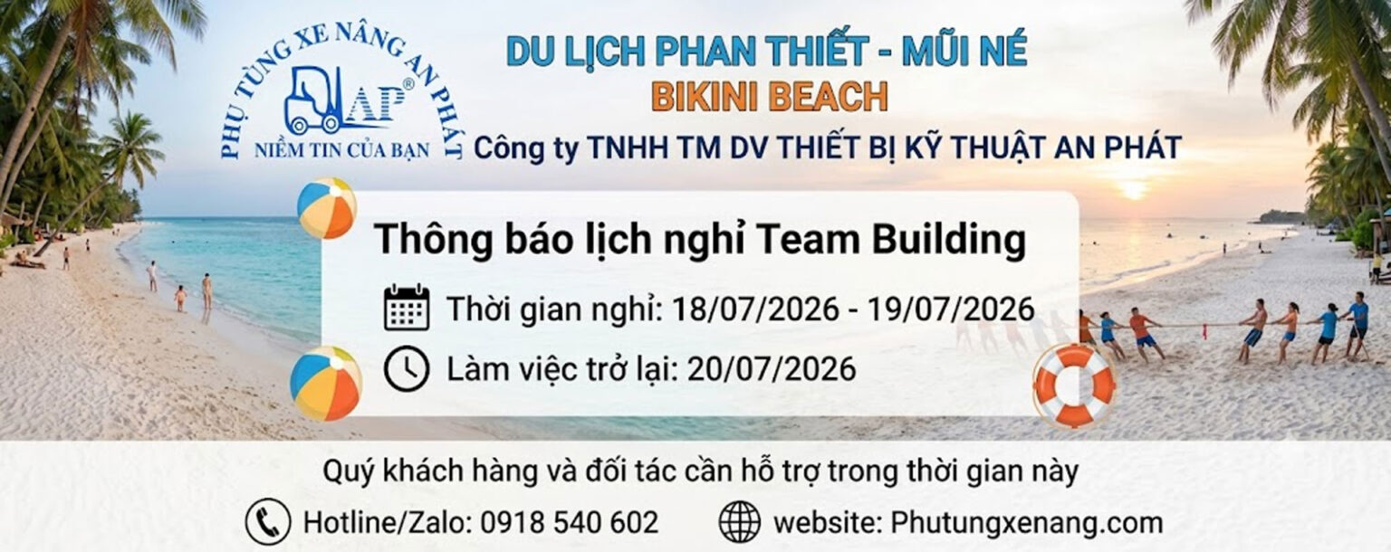 Trang chủ 7 Phụ tùng xe nâng An Phát team Building2026